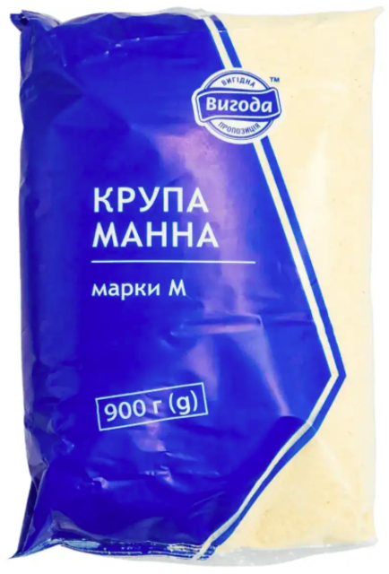 Крупа манна Вигода марки М, 900г